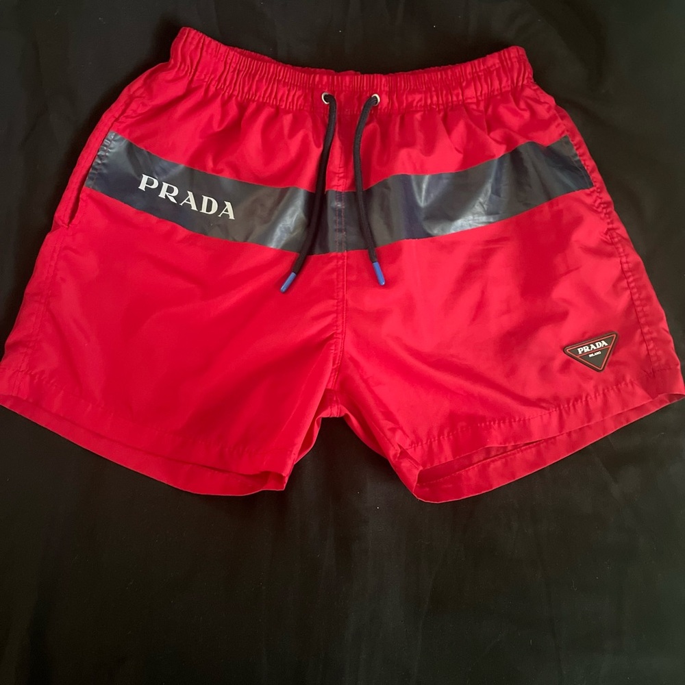MENS PRADA SWIMMING TRUNKS
